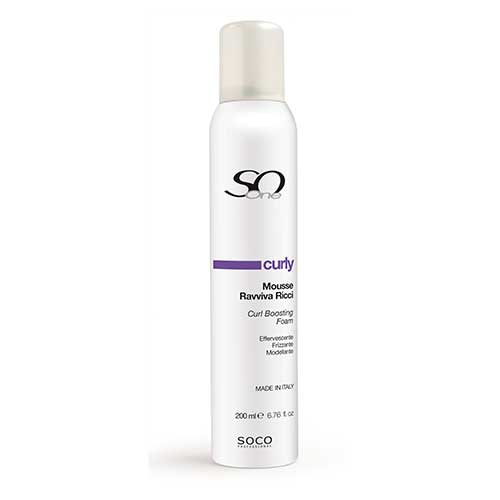 Mousse Curly Washing and Conditioning So One SOCO Hair Gel  Finish